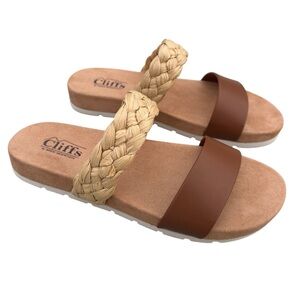 CLIFFS BY WHITE MOUNTAIN Women's Tonic Slide Sandal 7